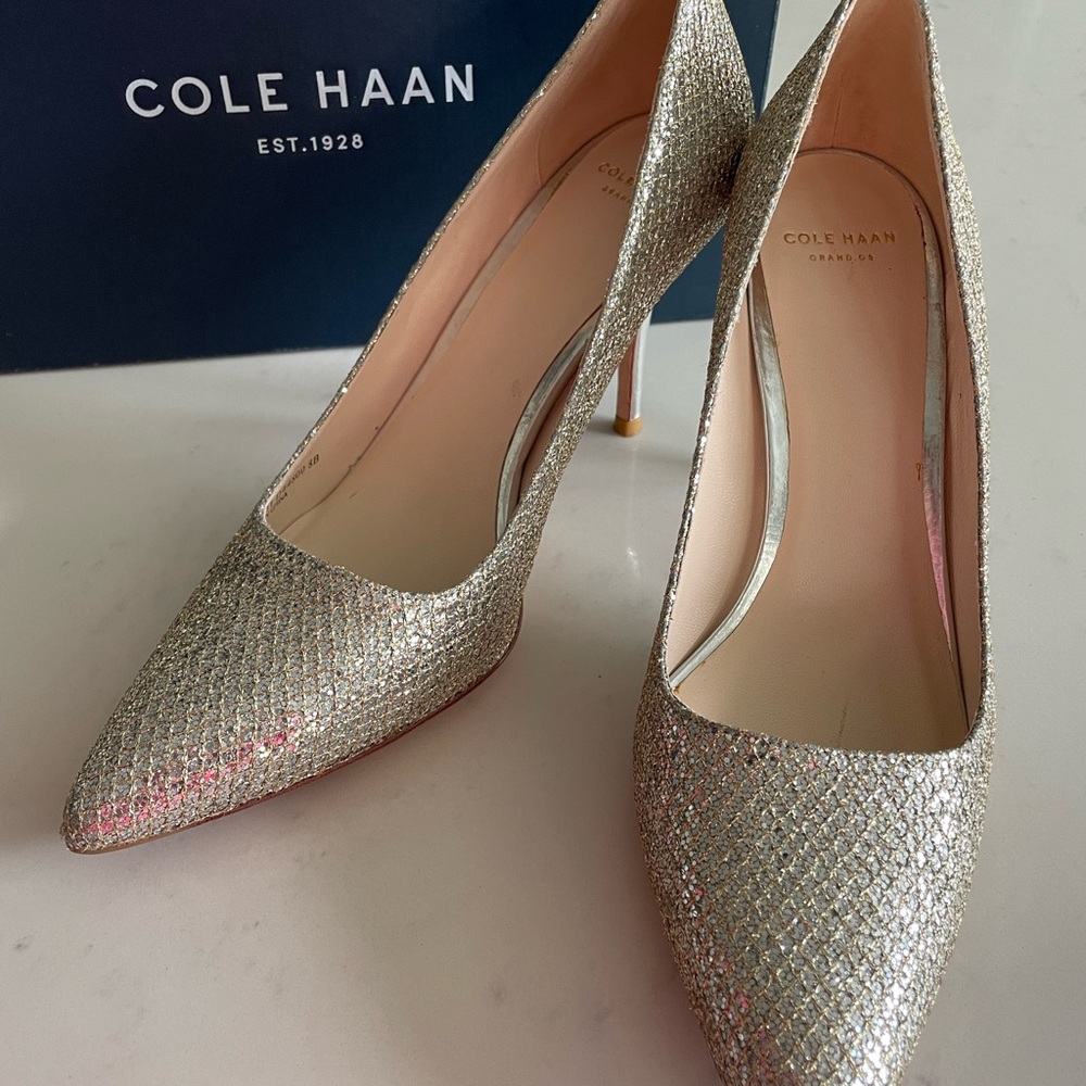 Cole Haan Women's Silver Pumps